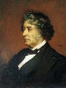 Portrait of Charles Sumner, William Morris Hunt